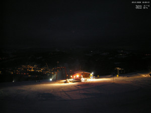 Skiareál Kamenec - Jablonec nad Jizerou - Pohled na Krkonoše - 5.1.2026 v 17:00 Skiareál Kamenec - Jablonec nad Jizerou - Pohled na Krkonoše - 5.1.2026 v 17:00