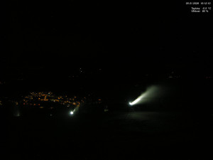 Skiareál Kamenec - Jablonec nad Jizerou - Pohled na Krkonoše - 5.1.2026 v 19:15 Skiareál Kamenec - Jablonec nad Jizerou - Pohled na Krkonoše - 5.1.2026 v 19:15