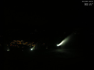 Skiareál Kamenec - Jablonec nad Jizerou - Pohled na Krkonoše - 5.1.2026 v 19:45 Skiareál Kamenec - Jablonec nad Jizerou - Pohled na Krkonoše - 5.1.2026 v 19:45