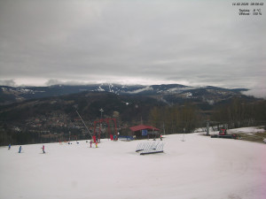 Skiareál Kamenec - Jablonec nad Jizerou - Pohled na Krkonoše - 14.2.2026 v 09:00 Skiareál Kamenec - Jablonec nad Jizerou - Pohled na Krkonoše - 14.2.2026 v 09:00