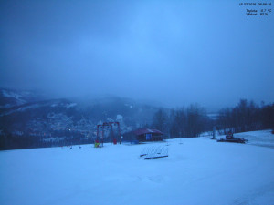Skiareál Kamenec - Jablonec nad Jizerou - Pohled na Krkonoše - 15.2.2026 v 07:00 Skiareál Kamenec - Jablonec nad Jizerou - Pohled na Krkonoše - 15.2.2026 v 07:00
