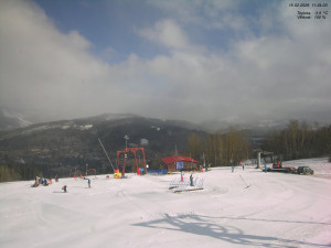 Skiareál Kamenec - Jablonec nad Jizerou - Pohled na Krkonoše - 15.2.2026 v 11:30 Skiareál Kamenec - Jablonec nad Jizerou - Pohled na Krkonoše - 15.2.2026 v 11:30