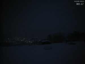 Skiareál Kamenec - Jablonec nad Jizerou - Pohled na Krkonoše - 18.2.2026 v 06:30 Skiareál Kamenec - Jablonec nad Jizerou - Pohled na Krkonoše - 18.2.2026 v 06:30