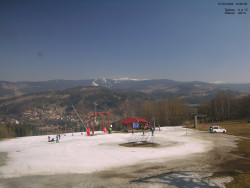 Pohled na Krkonoše