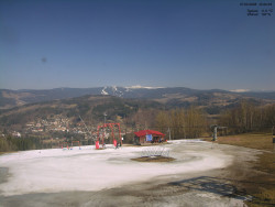 Pohled na Krkonoše
