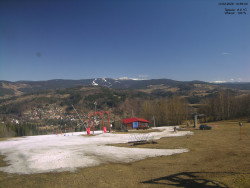 Pohled na Krkonoše