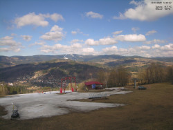 Pohled na Krkonoše
