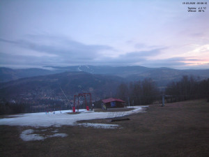 Skiareál Kamenec - Jablonec nad Jizerou - Pohled na Krkonoše - 15.3.2026 v 06:00 Skiareál Kamenec - Jablonec nad Jizerou - Pohled na Krkonoše - 15.3.2026 v 06:00