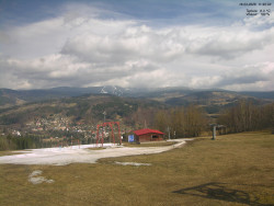 Pohled na Krkonoše