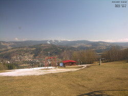 Pohled na Krkonoše