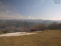 Pohled na Krkonoše