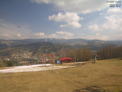 Pohled na Krkonoše