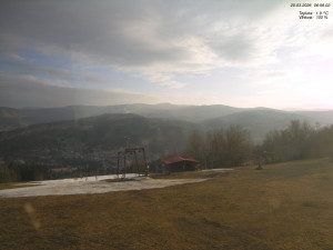 Skiareál Kamenec - Jablonec nad Jizerou - Pohled na Krkonoše - 20.3.2026 v 07:00 Skiareál Kamenec - Jablonec nad Jizerou - Pohled na Krkonoše - 20.3.2026 v 07:00