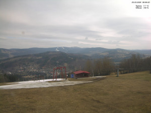 Skiareál Kamenec - Jablonec nad Jizerou - Pohled na Krkonoše - 20.3.2026 v 09:00 Skiareál Kamenec - Jablonec nad Jizerou - Pohled na Krkonoše - 20.3.2026 v 09:00
