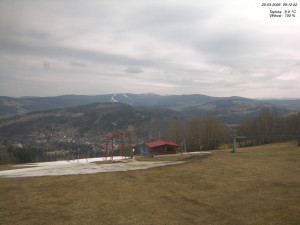 Skiareál Kamenec - Jablonec nad Jizerou - Pohled na Krkonoše - 20.3.2026 v 09:15 Skiareál Kamenec - Jablonec nad Jizerou - Pohled na Krkonoše - 20.3.2026 v 09:15