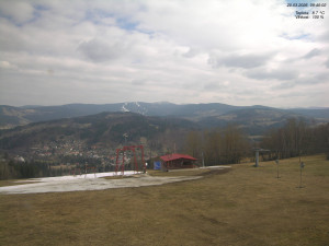 Skiareál Kamenec - Jablonec nad Jizerou - Pohled na Krkonoše - 20.3.2026 v 09:45 Skiareál Kamenec - Jablonec nad Jizerou - Pohled na Krkonoše - 20.3.2026 v 09:45