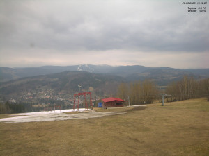 Skiareál Kamenec - Jablonec nad Jizerou - Pohled na Krkonoše - 20.3.2026 v 15:15 Skiareál Kamenec - Jablonec nad Jizerou - Pohled na Krkonoše - 20.3.2026 v 15:15