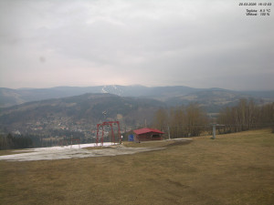 Skiareál Kamenec - Jablonec nad Jizerou - Pohled na Krkonoše - 20.3.2026 v 16:15 Skiareál Kamenec - Jablonec nad Jizerou - Pohled na Krkonoše - 20.3.2026 v 16:15