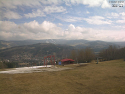 Pohled na Krkonoše