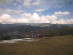 Pohled na Krkonoše