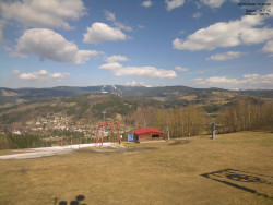 Pohled na Krkonoše