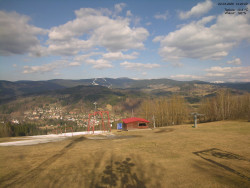 Pohled na Krkonoše