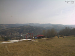 Pohled na Krkonoše