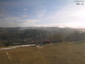 Skiareál Kamenec - Jablonec nad Jizerou - Pohled na Krkonoše - 27.3.2026 v 07:30 Skiareál Kamenec - Jablonec nad Jizerou - Pohled na Krkonoše - 27.3.2026 v 07:30