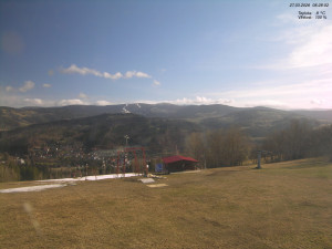 Skiareál Kamenec - Jablonec nad Jizerou - Pohled na Krkonoše - 27.3.2026 v 08:30 Skiareál Kamenec - Jablonec nad Jizerou - Pohled na Krkonoše - 27.3.2026 v 08:30