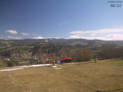 Pohled na Krkonoše