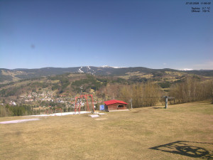 Skiareál Kamenec - Jablonec nad Jizerou - Pohled na Krkonoše - 27.3.2026 v 12:00 Skiareál Kamenec - Jablonec nad Jizerou - Pohled na Krkonoše - 27.3.2026 v 12:00