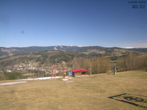 Skiareál Kamenec - Jablonec nad Jizerou - Pohled na Krkonoše - 27.3.2026 v 13:00 Skiareál Kamenec - Jablonec nad Jizerou - Pohled na Krkonoše - 27.3.2026 v 13:00