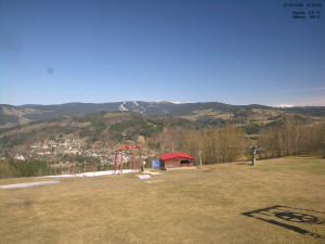 Skiareál Kamenec - Jablonec nad Jizerou - Pohled na Krkonoše - 27.3.2026 v 13:15 Skiareál Kamenec - Jablonec nad Jizerou - Pohled na Krkonoše - 27.3.2026 v 13:15