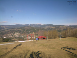 Pohled na Krkonoše