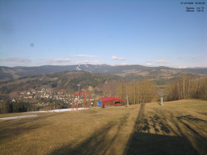 Skiareál Kamenec - Jablonec nad Jizerou - Pohled na Krkonoše - 27.3.2026 v 16:00 Skiareál Kamenec - Jablonec nad Jizerou - Pohled na Krkonoše - 27.3.2026 v 16:00