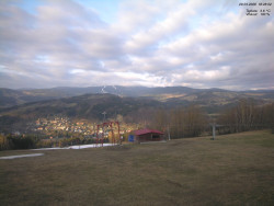 Pohled na Krkonoše