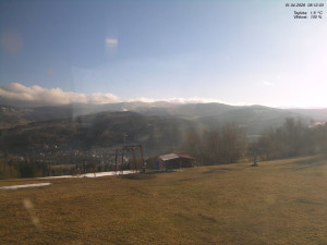 Skiareál Kamenec - Jablonec nad Jizerou - Pohled na Krkonoše - 1.4.2026 v 08:15 Skiareál Kamenec - Jablonec nad Jizerou - Pohled na Krkonoše - 1.4.2026 v 08:15