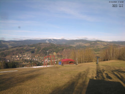 Pohled na Krkonoše