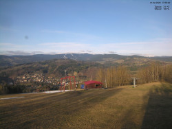 Pohled na Krkonoše