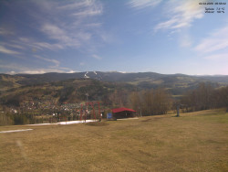 Pohled na Krkonoše