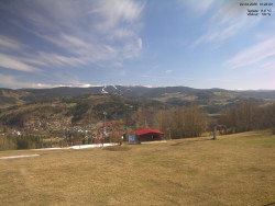 Pohled na Krkonoše