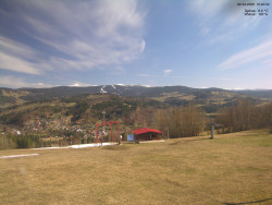 Pohled na Krkonoše