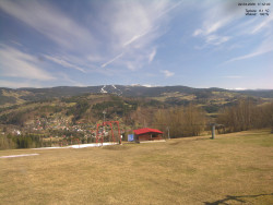 Pohled na Krkonoše