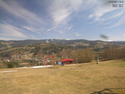Pohled na Krkonoše