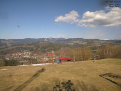 Pohled na Krkonoše