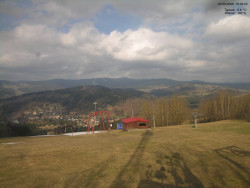Pohled na Krkonoše