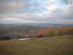 Pohled na Krkonoše