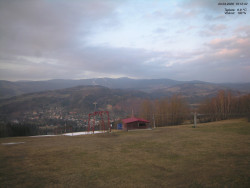 Pohled na Krkonoše
