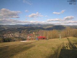 Pohled na Krkonoše