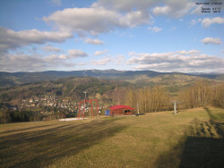 Pohled na Krkonoše
